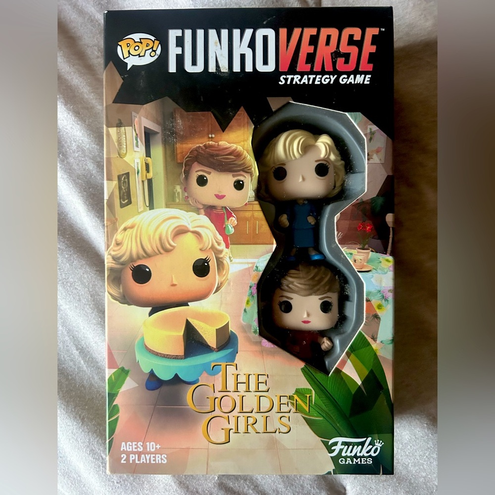 Funko Pop! Funkoverse Golden Girls 100 Rose & Blanche Game